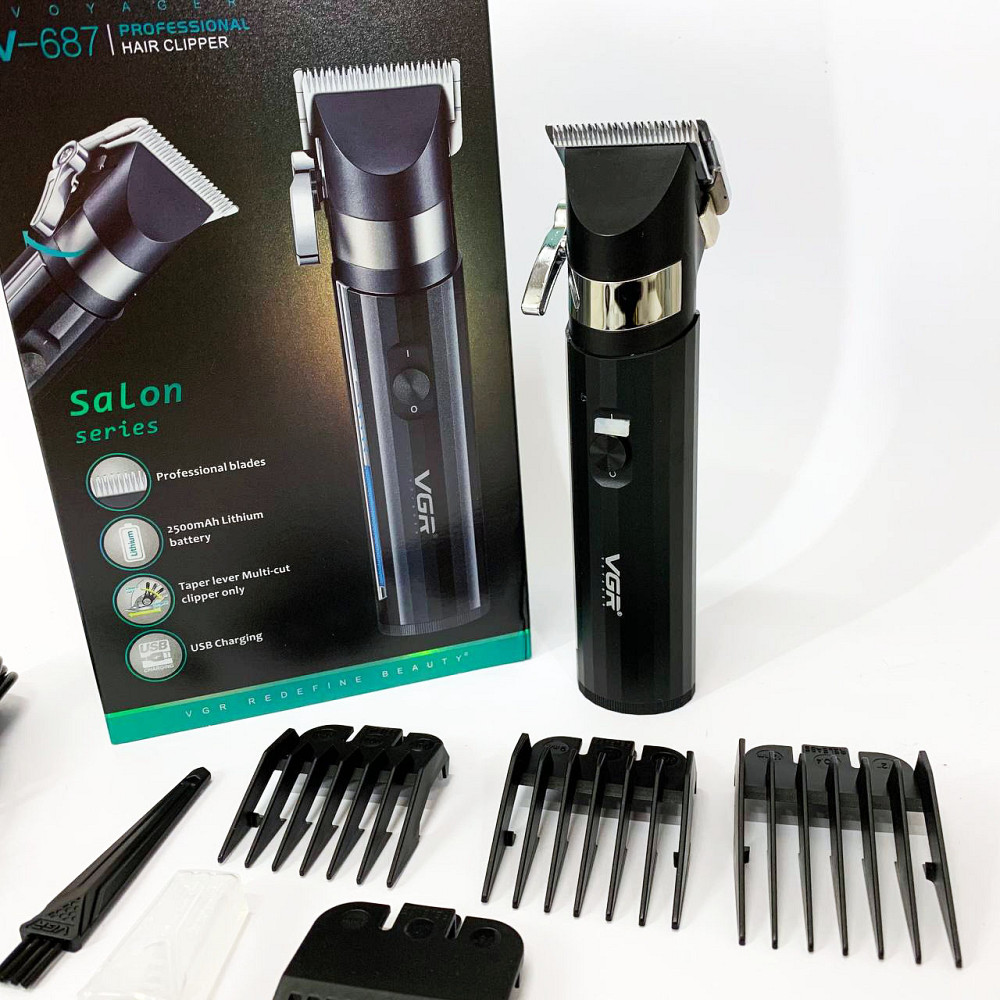 Багатофункціональний тример для стрижки волосся і тіла, Машинка для підстригання, Тример бездротовий BJ-78 Івано-Франківськ - фото 3