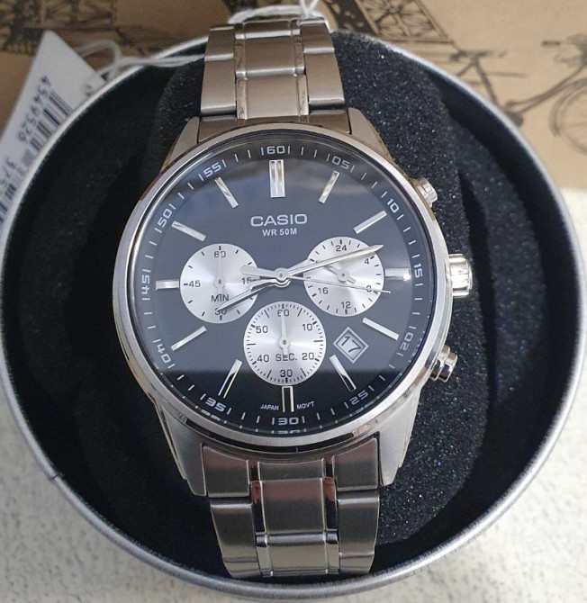 Часы Casio MTP-E515D-1A мужские Оригинал. Київ - фото 6