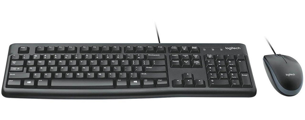 Комплект (клавіатура, миша) Logitech MK120 Black USB (920-002563) Чорний Харьков - изображение 2