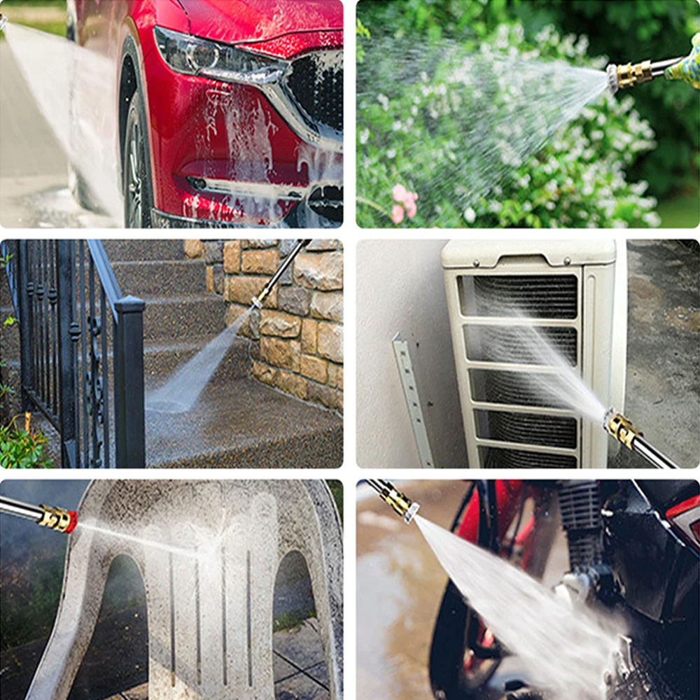 Акумуляторна мийка високого тиску з 2 акумуляторами 24V / Міні-мийка для авто / Бездротовий розпилювач-пістолет Київ - фото 6