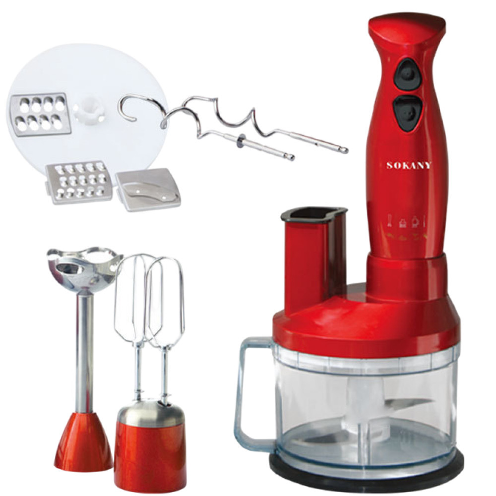 Кухонный комбайн 7в1 от сети,700Вт,700мл,Sokany SM-5011-7 SBR Киев - изображение 1