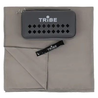 Туристичний рушник Tribe з мікрофібри в чохлі Pocket Towel 75х150 XL Grey (T-LC-0001-XL-grey) Вінниця - фото 1