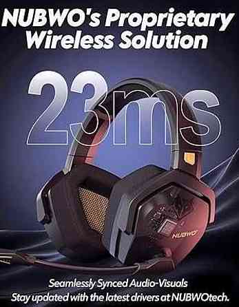 Бездротові ігрові навушники NUBWO G06 геймерські Bluetooth наушники. Київ