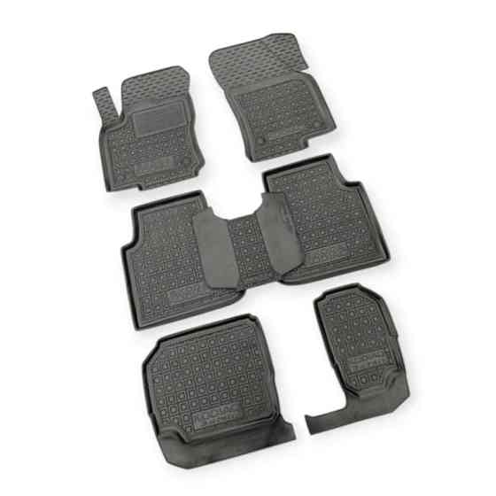 Килимки Шкода kodiaq 2017-> (7 місць) борт 2,5см, з перемичкою салону Мукачево