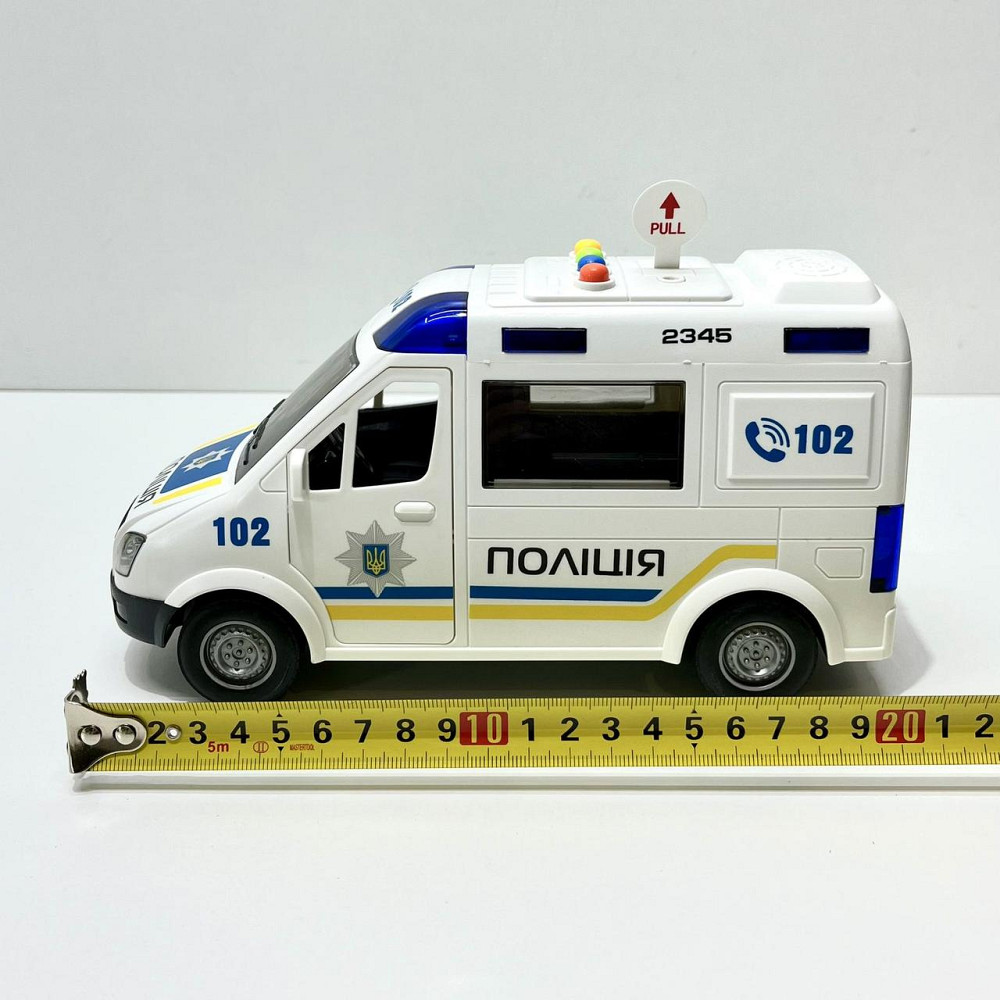 Машина Поліцейська АвтоЕксперт відкриваються двері звук пісні інерція Біла (69609) Чернигов - изображение 10