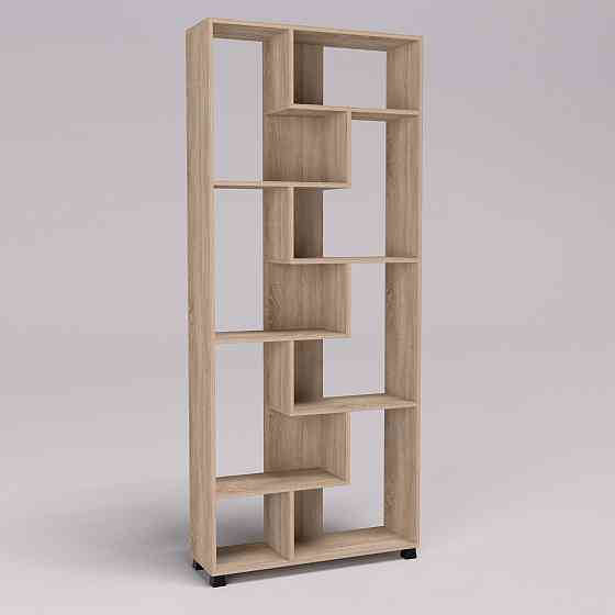 Стеллаж ОС-4, Дуб Сонома, 800/250/1900 Львов