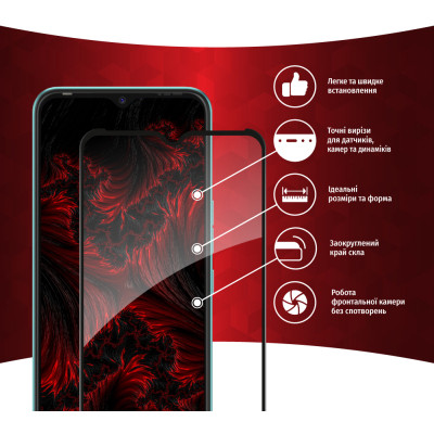 Скло захисне Intaleo Full Glue Tecno Spark 8 (1283126533099) Вінниця - фото 2