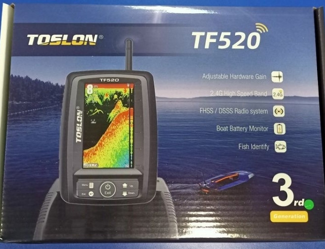 Новий ехолот Toslon TF520. Харків - фото 6