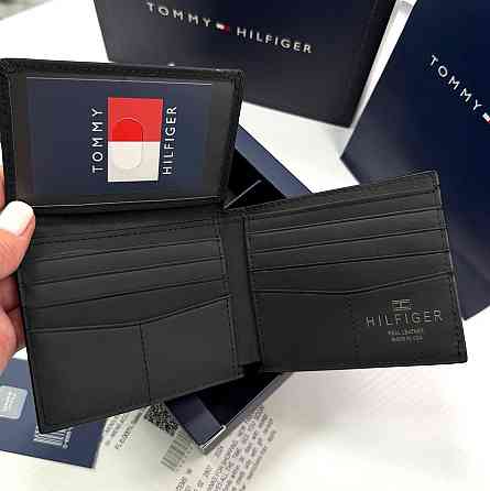 Подарочный набор для мужчин кошелек и ремень TH (013) Киев