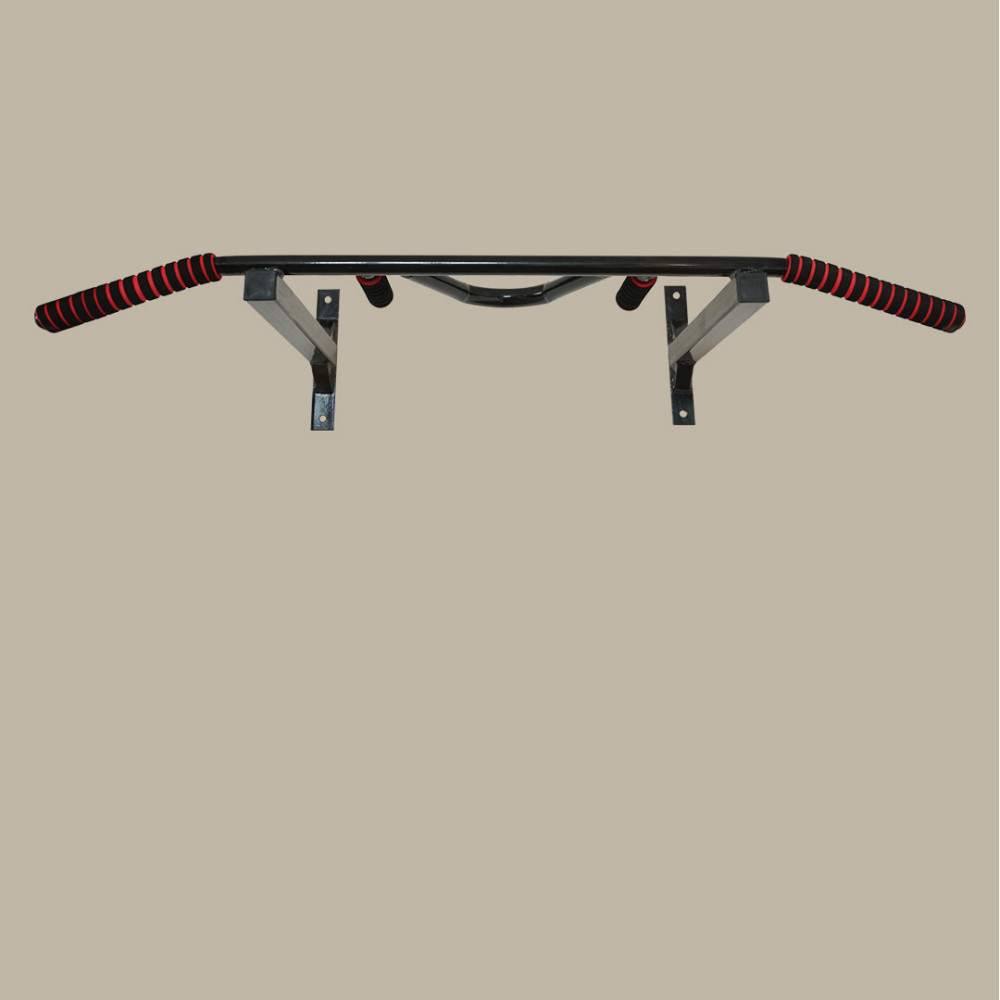 Турник настенный 3 хвата Спортивные стенки и турники для дома Черный Киев - изображение 2