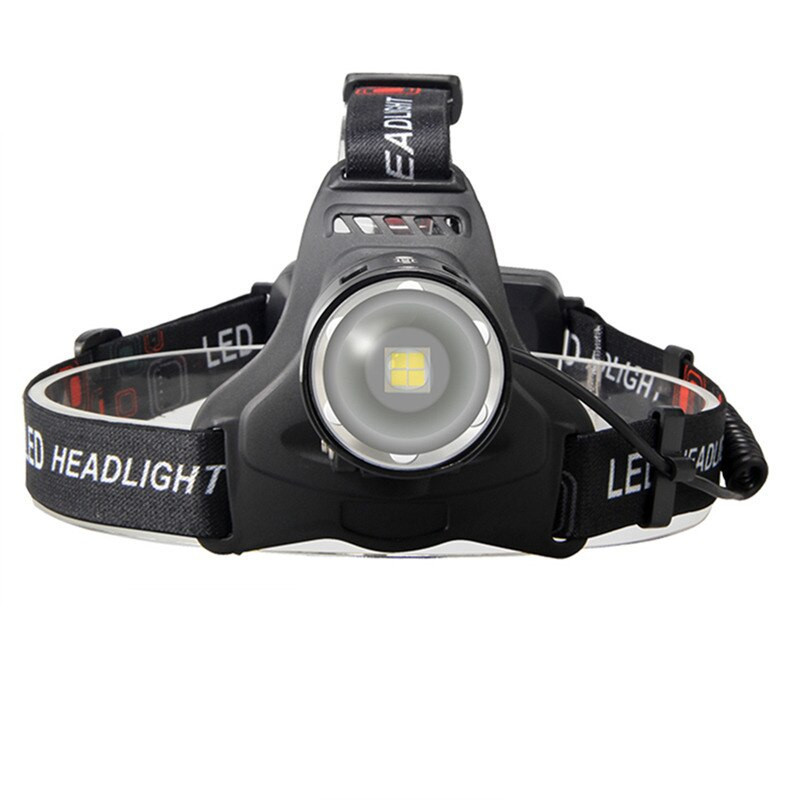 Ліхтарик налобний високої потужності LED XHP70 3x 18650 AC Prof XHP70 Київ - фото 1