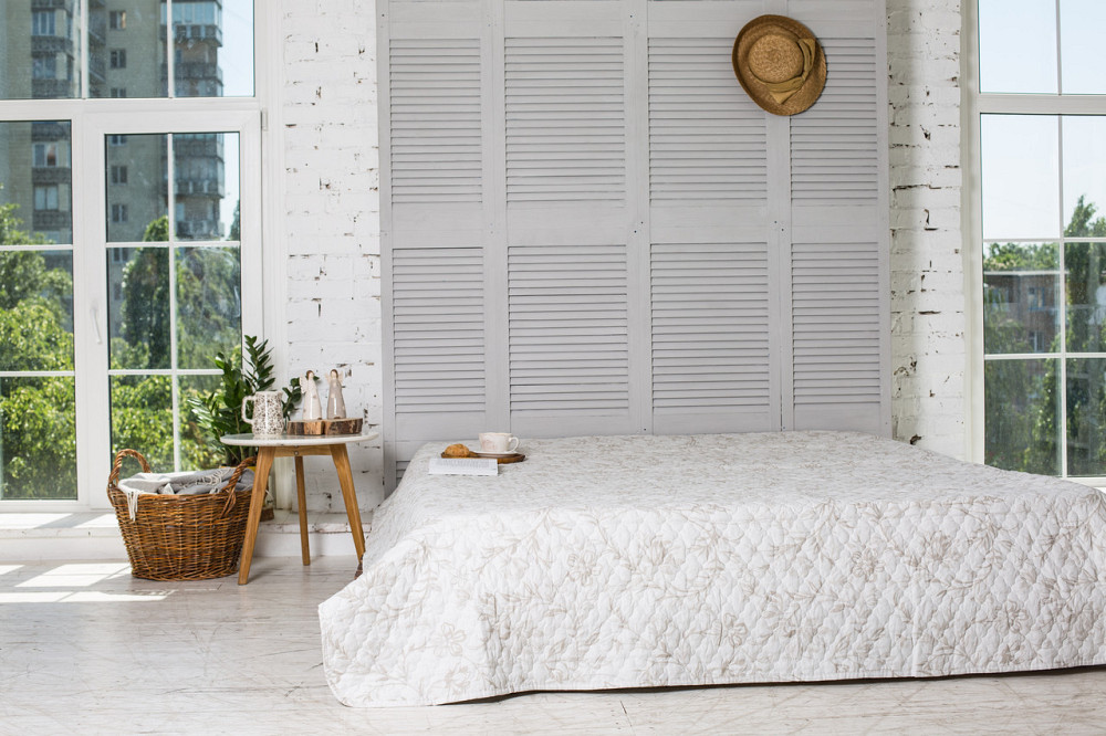 Ecotton Ковдра Ecotton Євро 200х220 см антиалергенна бавовняна Бязєва біла 20-1371 White Київ - фото 1