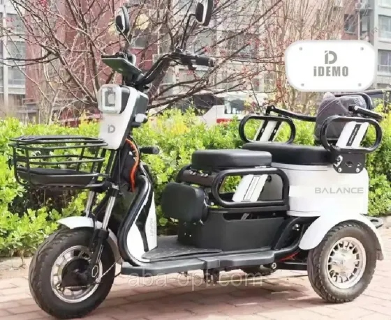 Електротрицикл з кузовом ID PROTEX S 1500W-72V-20Ah LiFePO4 шини 10«/10» купити дешево в Україні Одеса