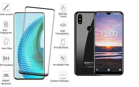 Захисне скло HyperGlass Pro для OUKITEL C15 Pro, C15 Pro Plus – максимальна чутливість та захист Київ