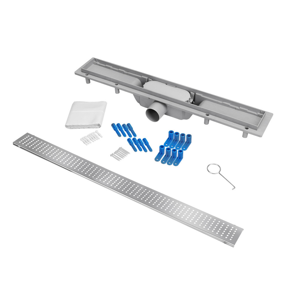 Трап Qtap Dry FB304-800 линейный с сухим затвором и нержавеющей решеткой 800х73 Киев - изображение 10