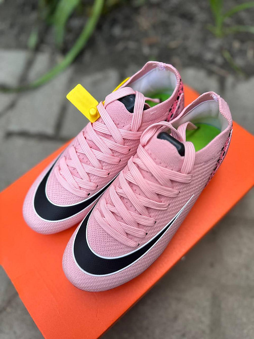 Бутсы копочки для футбола AIR ZOOM 35 36 37 38 39 40 41 42 43 44 45 Львов - изображение 2