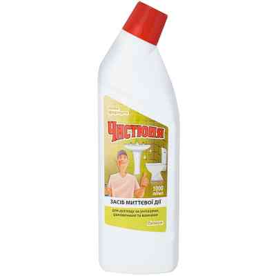 Засіб для чищення унітазу Чистюня Лимон 500 мл (4820168430497) Вінниця