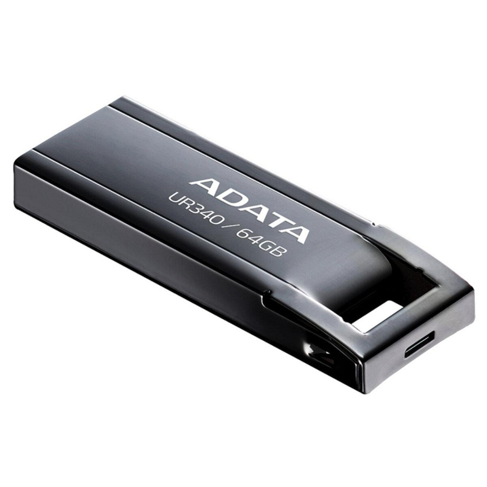 Флешка A-DATA USB 3.2 UR340 64Gb, колір чорний AROY-UR340-64GBK Одеса - фото 2