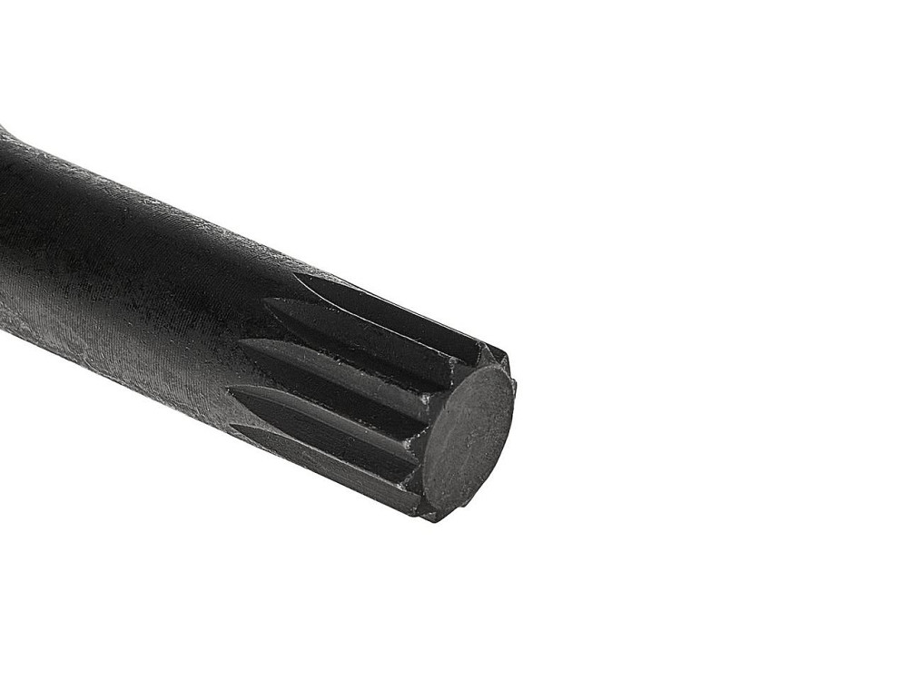 Головка ударна "Tvardy" з хром-молібденової сталі (Cr-Mo)  1/2"  Spline M4  довжиною  77мм Киев - изображение 3