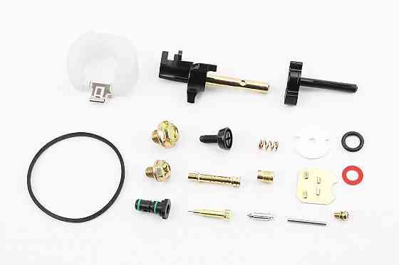Ремонтний комплект карбюратора, 17 деталей+поплавок 168F/170F Киев