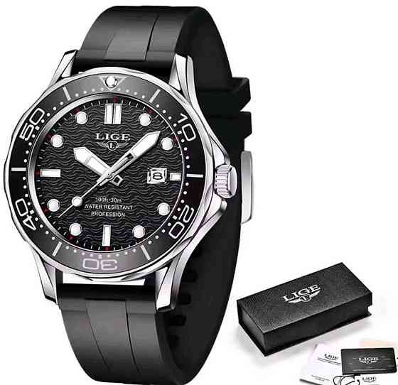 Чоловічий наручний годинник LIGE Київ