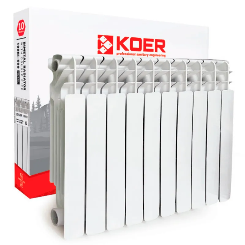 Радіатор секційний KOER 100 Bimetal-500 ROYAL (KR4957) / Ціна за 1 секцію Київ - фото 1