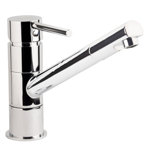 Змішувач HF d35мм для кухні гусак прямий 210мм на шпильці Aquatica Житомир - изображение 2