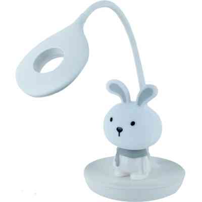 Настольная лампа Kite Bunny LED с аккумулятором, белая (K24-492-1-1) Винница