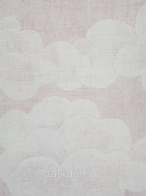 Обои винил на флизелине AS Creation Mia and Paul 0.53х10 детские тучки облака белые на розовом Киев - изображение 2