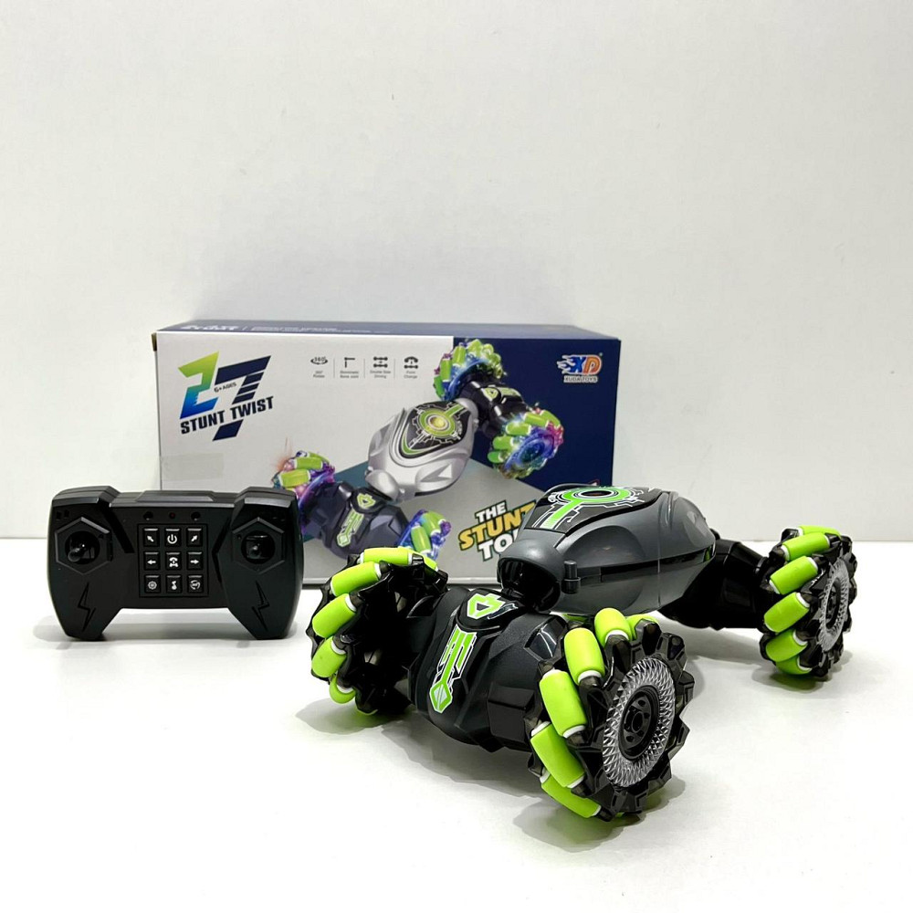 Машина трюкова Xuda Toys перевертень всюдихід на радіокеруванні Зелена ( 3688-G103A) Чернігів - фото 3