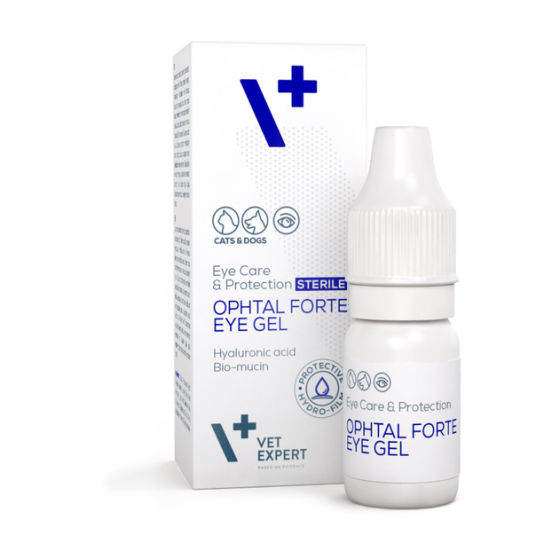 Гель для собак і котів Vet Expert Ophtal Forte Eye Gel (Вет Експерт) для підтримки очей 7 мл Запоріжжя