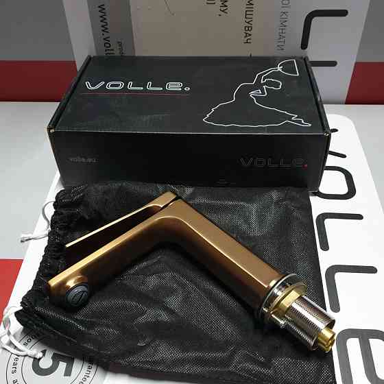 Змішувач для раковини  Volle SOLO cepillado bronce бронза 1510.011121 Київ