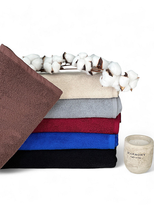 Комплект махровых полотенец Ideal Textile 2 шт (50х90см + 70х140см) (56860378) Черновцы - изображение 1