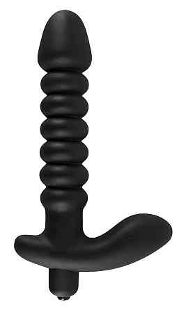 Анальный вибратор - Black Velvets Vibrating Plug Medium Sex Aura Киев