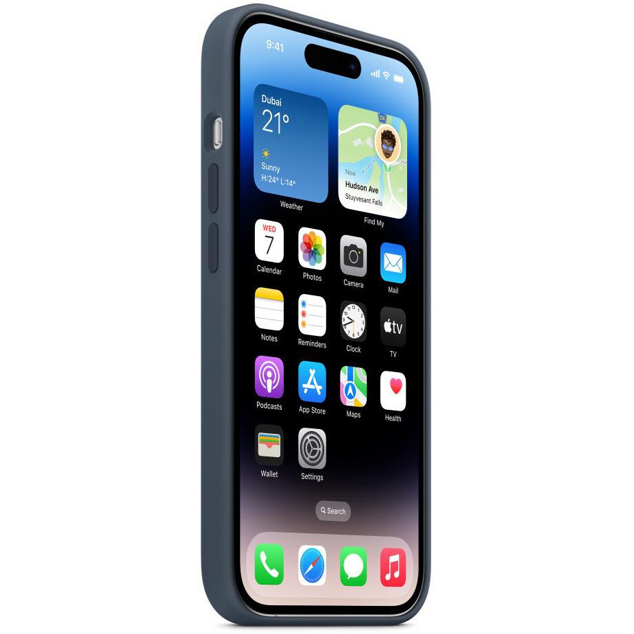 Чохол-накладка Apple Silicone Case with MagSafe для Apple iPhone 14 Pro Storm Blue (MPTF3) ( 18116 ) Харьков - изображение 2