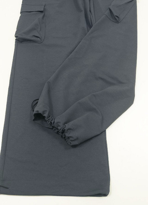 Штаны карго женские трикотажные Cиний 42/46 Харьков - изображение 7