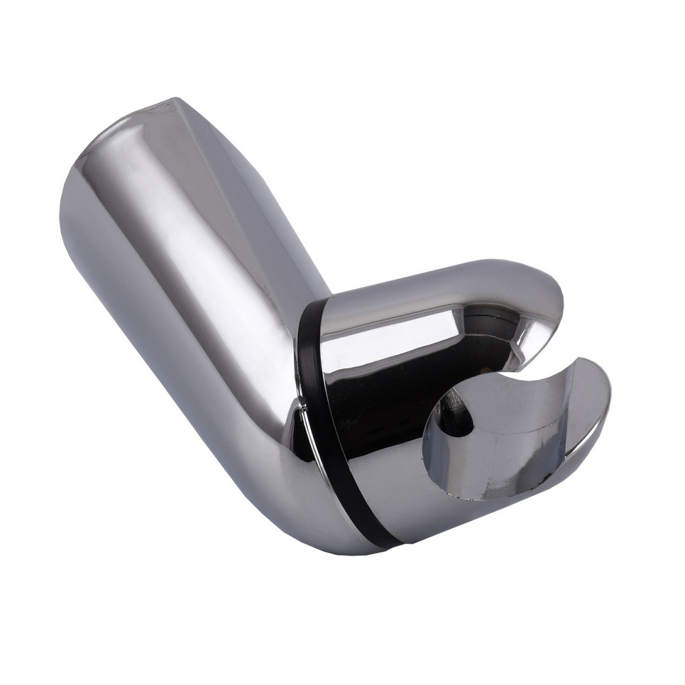 Кронштейн душової лійки TOPAZ NHK-005 пластик, поворотній, кутовий, хром Київ - фото 3