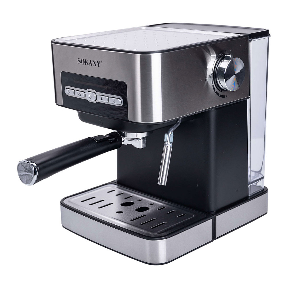 Sokany Кавоварка з трубкою для молока 1,6 л кавомашина для дому 850 Вт Sokany SK-6862 Коломыя - изображение 7