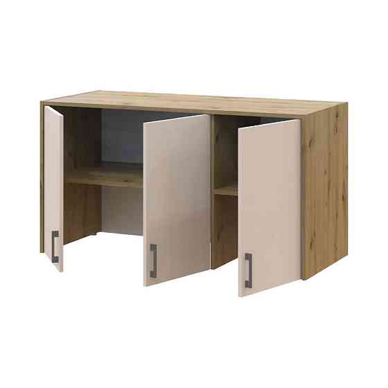 Антресоль высокая Doros Ронди Дуб Артизан/Кашемир 3 ДСП 121х52х65 (DRS-011909) Днепр