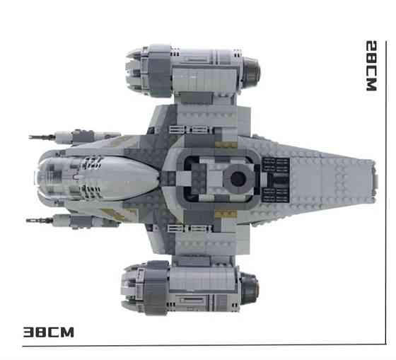 Конструктор Star Wars 75292 | Корабель «Лезо Бритви» (Razor Crest), сумісний з LEGO Київ