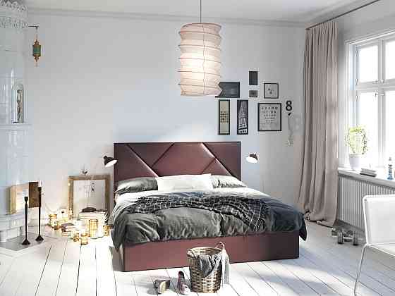 Ліжко BaileysDesign без підйомного механізму 120x190 коричневий Київ