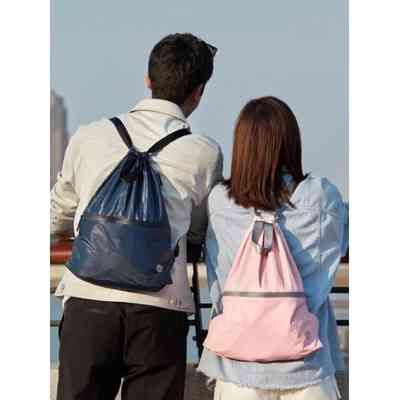 Рюкзак туристичний Xiaomi RunMi 90 Points Lightweight Urban Drawstring Backpack Pink (6972125146175) Вінниця