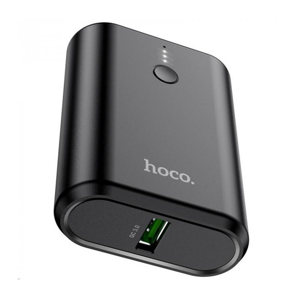 Зовнішній акумулятор HOCO Q3 Mayflower PD20W+QC3.0 power bank(10000mAh) Black Київ - фото 2