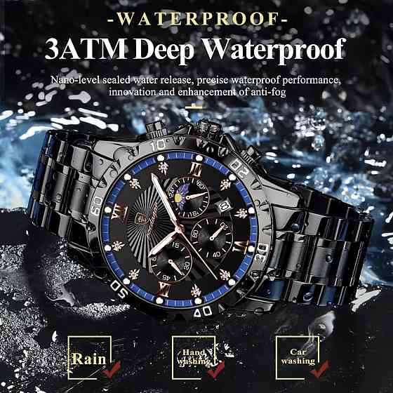 Poedagar Extra Prestige Black, 2 ремешка Винница