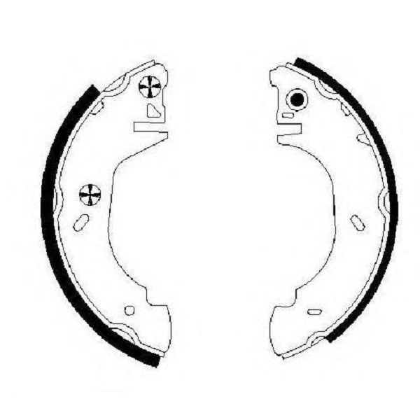 Гальмівні колодки Bosch барабанні задні FORD Transit ''>>00 0986487524 Харків - фото 2