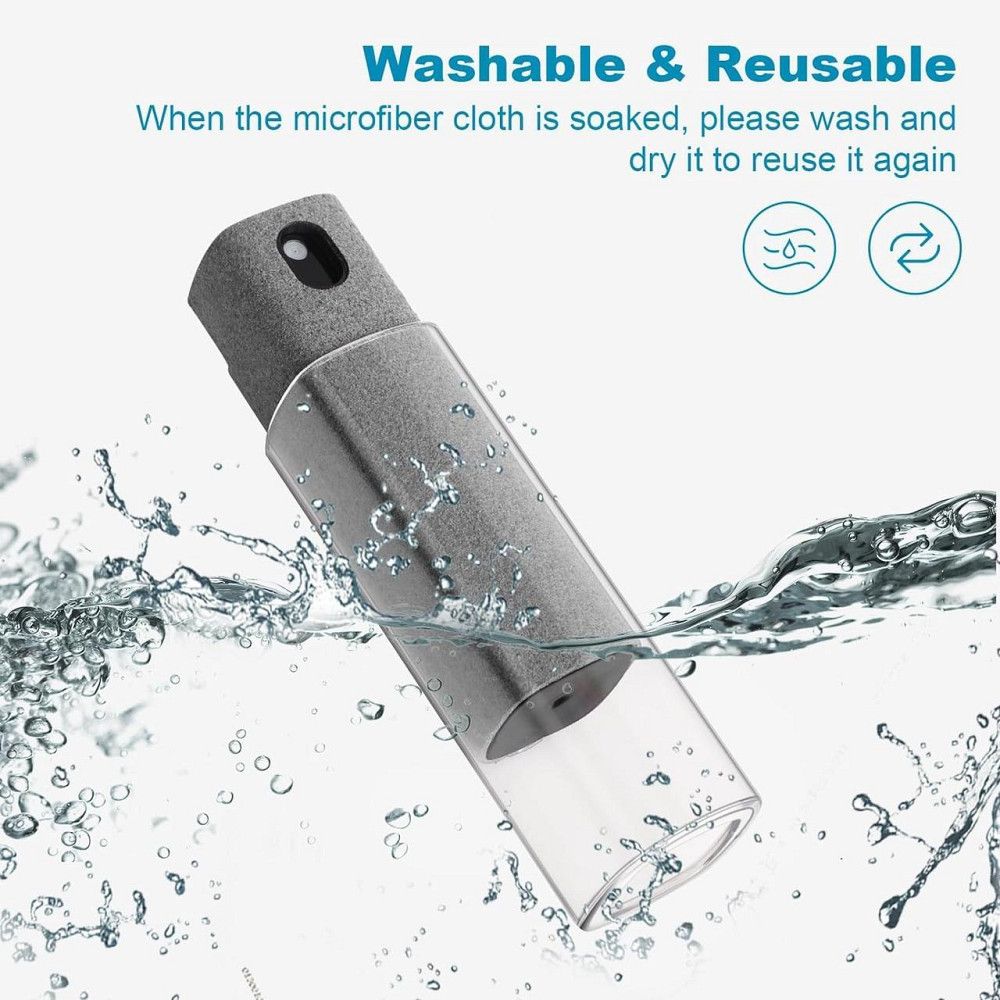 Средство для очистки экранов Acuvar 3-в-1: спрей, микрофибра, футляр для телефона, ноутбука, ТВ, авто, экранов Киев - изображение 5