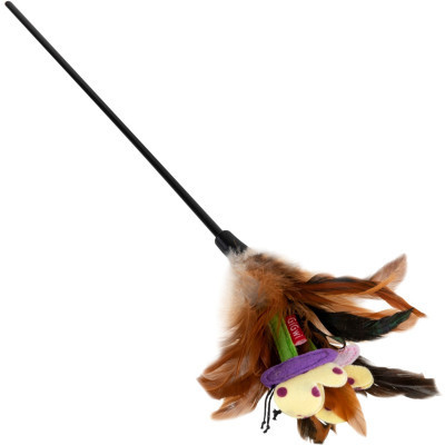 Іграшка для котів GiGwi Teaser Дразнилка з пір'ям 55 см (75028) Вінниця - фото 1
