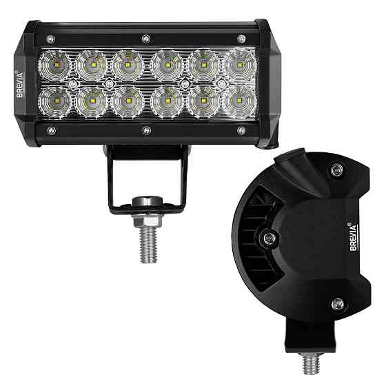 Фара светодиодная Brevia Cree Flood 10-30V, 36W (12x3W), 3000Lm, 1шт Львов