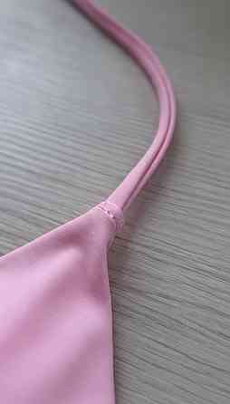 Жіночий стильний трендовий купальник зі щільного мікродайвінг Рожевий, 44 Одеса