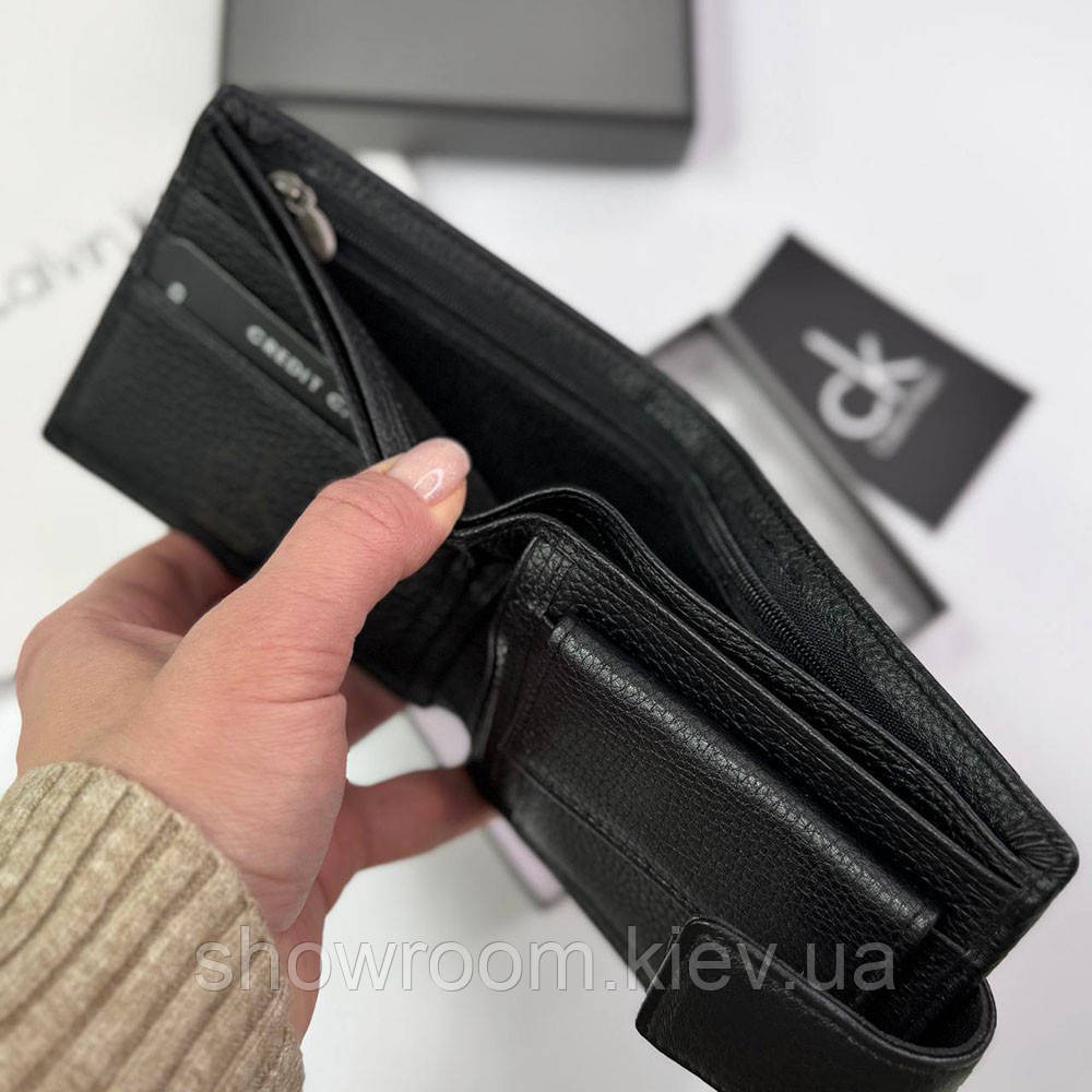 Чоловіче шкіряне портмоне на магніті (2089) Київ - фото 5